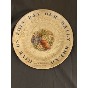 Nick P. Kruzicki Wisc. Plate GIVE US THIS‎ DAY OUR DAILY BREAD D.E. McNicol